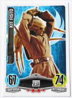 Carte STAR WARS Kit Fisto Jedi 74 Topps Force Attax 2012 - Star Wars