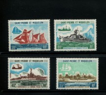 POSTFRIS MINT NEVER HINGED POSTFRISCH EINDWANDFREI Yvert 410 411 412 413 Schepen Ships Navires - Nuovi