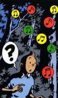 HERGE Tintin, Notes De Musique - Hergé