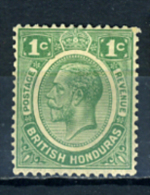 1922/33 - BRITISH HONDURAS - Catg. Mi. 89 -  LH - (T15112015...ESTERN.) - Honduras Britannico (...-1970)