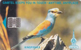 Gambia, GAM-D07, 125 Units, Kingfisher,  Bird, 2 Scans. - Gambie