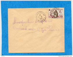 MARCOPHILIE-lettre-Dahomey-cad Dassa Zoume -1960- Stamp   AO F-pour Françe - Covers & Documents