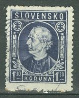 SLOVENSKO 1942: Mi 97 / YT 46, O - FREE SHIPPING ABOVE 10 EURO - Used Stamps