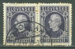 SLOVENSKO 1942: Mi 97 / YT 46, O - FREE SHIPPING ABOVE 10 EURO - Gebruikt