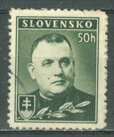 SLOVENSKO 1939: Mi 67 / YT 44, O - FREE SHIPPING ABOVE 10 EURO - Used Stamps