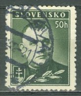 SLOVENSKO 1939: Mi 67 / YT 44, O - FREE SHIPPING ABOVE 10 EURO - Used Stamps