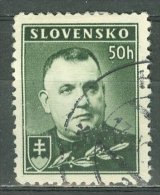 SLOVENSKO 1939: Mi 67 / YT 44, O - FREE SHIPPING ABOVE 10 EURO - Usados