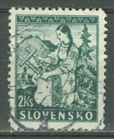 SLOVENSKO 1939: Mi 43 / YT 47, O - FREE SHIPPING ABOVE 10 EURO - Oblitérés