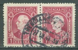 SLOVENSKO 1939: Mi 40 / YT 27, O - FREE SHIPPING ABOVE 10 EURO - Gebruikt