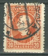 SLOVENSKO 1939: Mi 37 A / YT 24, O - FREE SHIPPING ABOVE 10 EURO - Usados