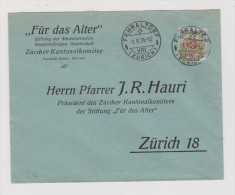 Heimat ZH Fehraltorf 1924-05-01 Portofreiheit-Brief Kl#752 - Vrijstelling Van Portkosten