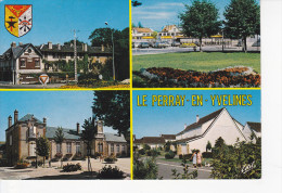 LE PERRAY EN YVELINES (78-Yvelines) Entrée De Ville, Gare, Mairie, Cottages, Blason, Ed. Estel 1980 Environ - Le Perray En Yvelines