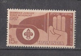 INDIA, 1967,  60th Anniversary Of Scout Movement In India,   MNH, (**) - Ongebruikt