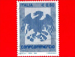 ITALIA - Usato - 2005 - Confcommercio - Logo  - 0.60 - 2001-10: Usados