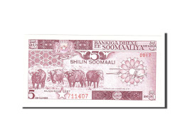 Billet, Somalie, 5 Shilin = 5 Shillings, 1987, Undated, KM:31c, SPL - Somalie