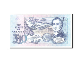 Billet, Guernsey, 10 Pounds, 1991, Undated, KM:54a, NEUF - Guernesey