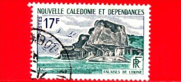 NUOVA CALEDONIA - Usato - 1967 - Paesaggi - Falaises De Lekine - 17 - Used Stamps