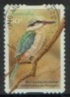 2010 - Australian Kingfisher 50c RED-BACKED Stamp FU Self Adhesive - Oblitérés