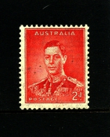 AUSTRALIA - 1938  DEFINITIVE  2d  RED WMK  PERF. 14 X 15  MINT NH SG 184 - Ongebruikt