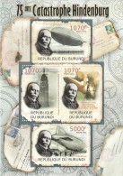 BURUNDI 2012 HINDEBURG - BF INTEGRO - Unused Stamps