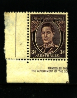 AUSTRALIA - 1941 DEFINITIVE  3d  BROWN  WMK  PERF. 14 X 15  MINT  SG 187 - Nuovi