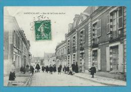 CPA Animée Rue De La Croix-de-Fer SAINT PAIS 72 - Saint Calais