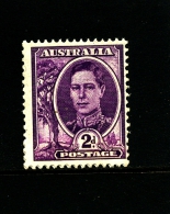 AUSTRALIA - 1949  2d KING  EX COIL  MINT NH SG 205 - Neufs