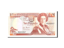 Billet, Jersey, 10 Pounds, 2000, Undated, KM:28a, NEUF - Jersey