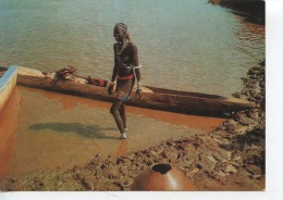 Ethiopie : Sur La Rivière Baro - Gambela (femme Parure) N°27 Neuve - Ethiopie