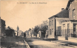 NORD  59  JEUMONT    LA RUE DE LA REPUBLIQUE - Jeumont