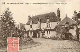 - Depts Divers - Ref-EE599- Vienne - Chateau Du Colombier Par Marnay - Façade Principale - Canton De Vivonne - - Vivonne