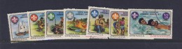 GRENADINES 1977 SCOUTISME  Yvert N°215/21  OBLITERE - Usados