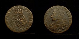 Belgium, Town Namur, Maximilien Emmanuel, Liard 1713 Rare Coin. Free Shipping - Other & Unclassified