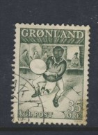 GROENLAND 1961 DANSEUR  Yvert N°35  OBLITERE - Oblitérés