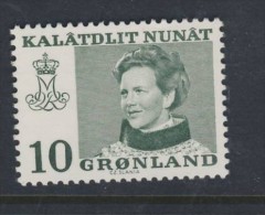 GROENLAND  1973 REINE   YVERT N°72 NEUF MNH** - Unused Stamps