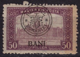 1919 Roman Occupation - Hungary - Cluj Napoca / Kolozsvár / Klausenburg  - Parliament LOT - MNH - 50 B - Mi. 37I - Transylvanie