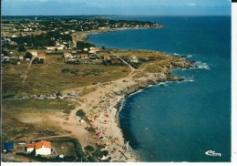 44 - PREFAILLES - T.Belle Vue Aérienne Sur L'Anse Du Sud Et La Côte - Préfailles