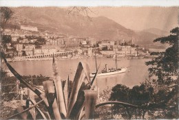 MONACO    -    Le  Port  De  Monte - Carlo ,   Vue  Prise  De  Monaco - Harbor