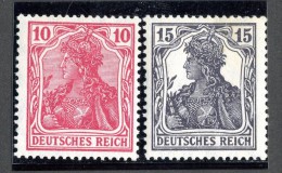 W2727  Empire   Michel #86,101** Kriegsfalschungen ( Cat. €24. ) - Nuevos