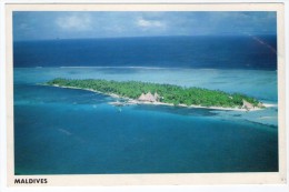MALDIVES - VIEW (PHOTO JAMAL) / THEMATIC STAMP-BIRD / AIRPORT CANCEL - Maldive