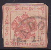 Italian States Lombardy Venetia 1858 2k Red Used - Lombardo-Vénétie