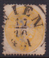 Italian States Lombardy Venetia 1863 2 Soldi Yellow Perv 14 Used - Lombardy-Venetia