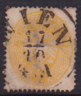 Italian States Lombardy Venetia 1863 2 Soldi Yellow Perv 14 Used - Lombardo-Vénétie