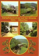 Gera - Dampflokomotiven Auf Der Strecke Gera Glauchau - Gera