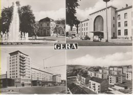 Gera - S/w Mehrbildkarte 10 - Gera