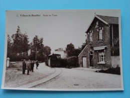 Arrêt Du TRAM ( Copie De CP / PK Copy ) Anno 19?? ( Zie Foto Details ) !! - Villers-le-Bouillet