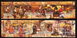 HUNGARY 2000 CULTURE Events NEW MILLENNIUM - Fine 2 S/S MNH - Unused Stamps