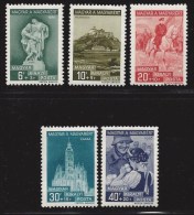 HUNGARY 1939 EVENTS History Organizations HUNGARY For HUNGARIANS - Fine Set MNH - Unused Stamps