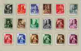 HUNGARY 1943 HISTORY Famous People MILITARY LEADERS - Fine Set MNH - Nuevos