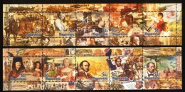 HUNGARY 2001 CULTURE Events NEW MILLENNIUM - Fine 2 S/S MNH - Nuevos